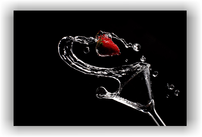 tablou bar & club - strawberry drink I tablou bar & club - strawberry drink I